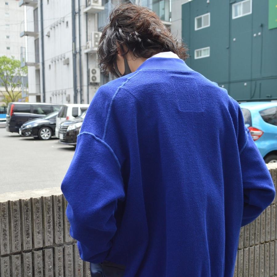elephant TRIBAL fabrics / MA-1 Docking Inside Out Sweat Blouson