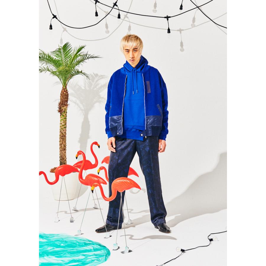 elephant TRIBAL fabrics / MA-1 Docking Inside Out Sweat Blouson