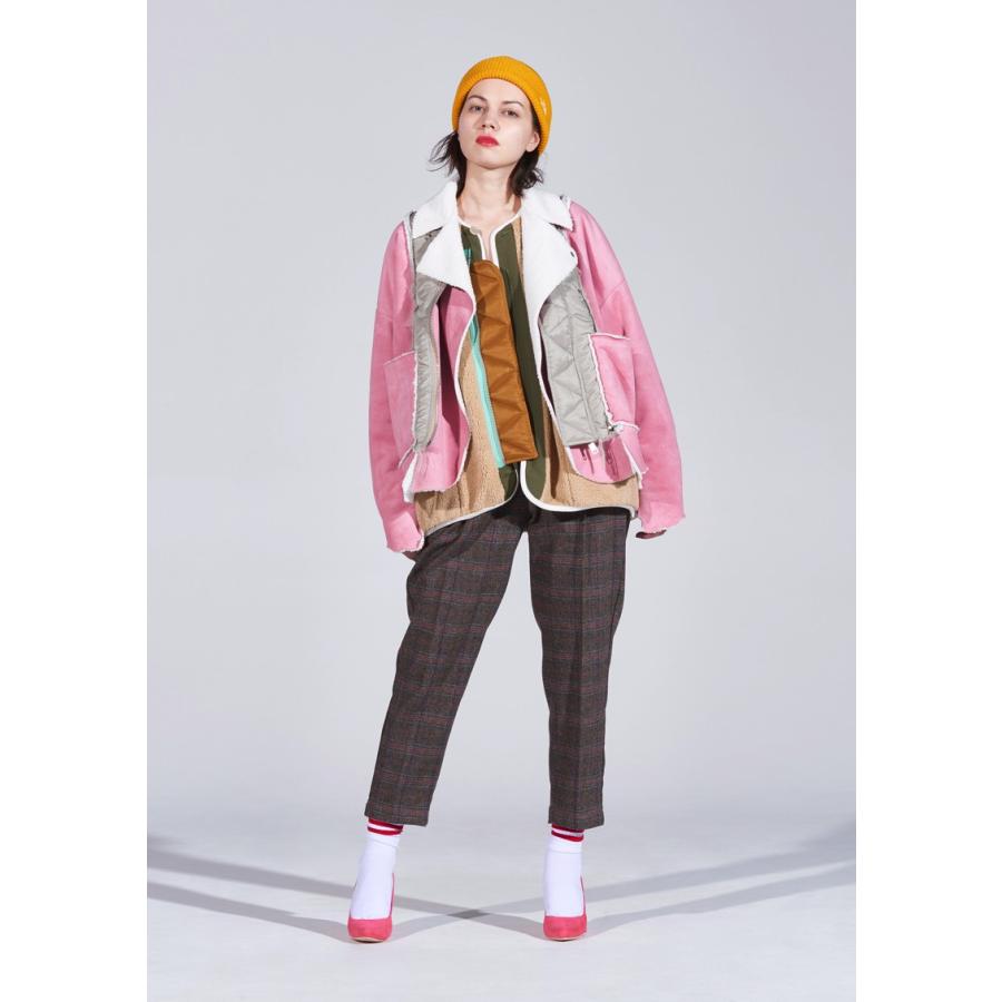 ブルゾン elephant TRIBAL fabrics Mouton Big MA-1 elephant TRIBAL fabrics / Mouton Big MA-1 (PINK) : Proof Of Power