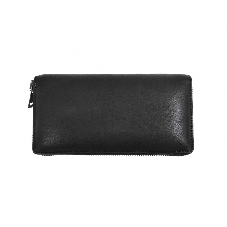 macromauro（マクロマウロ） / Elk-N9 (BLACK GRAIN : 長財布) : Proof