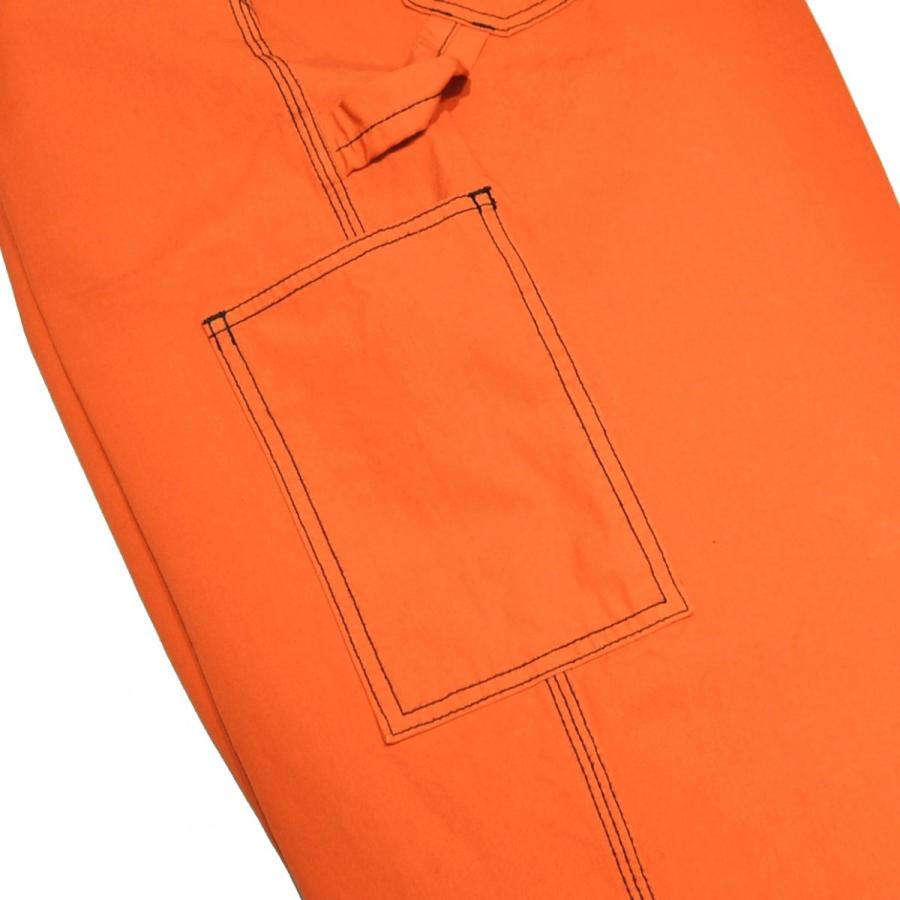 JieDa（ジエダ） / WIDE PAINTER PANTS (ORANGE) : Proof Of Power 