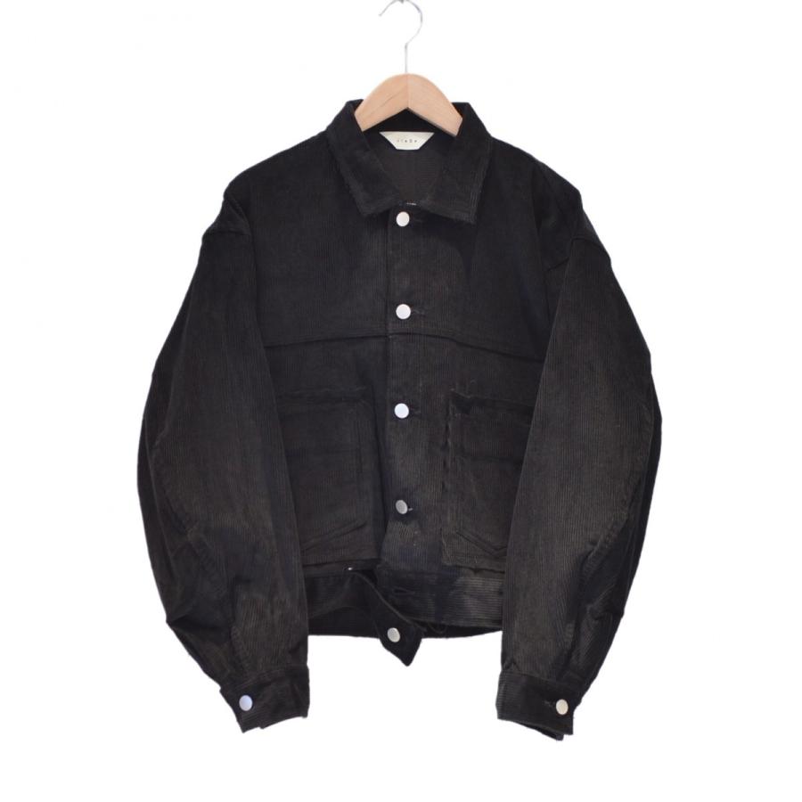 JieDa JieDa(ジエダ) / CORDUROY SHORT JACKET(BLACK) : Proof Of 