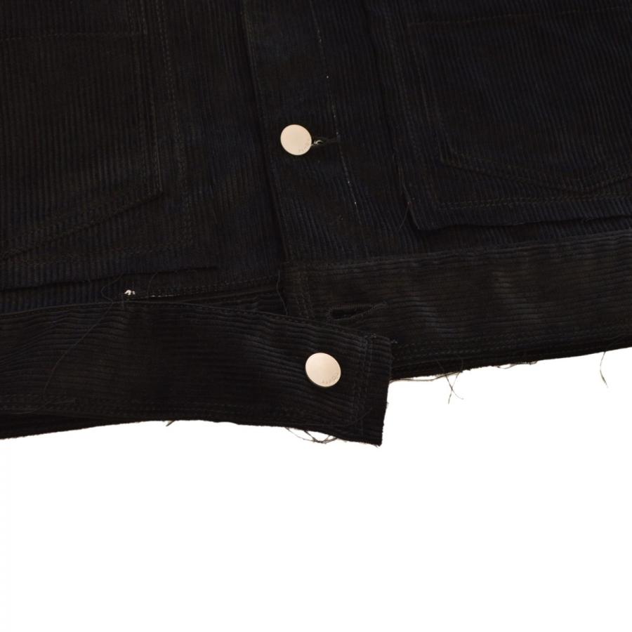 JieDa（ジエダ） / CORDUROY SHORT JACKET(BLACK) : Proof Of Power 