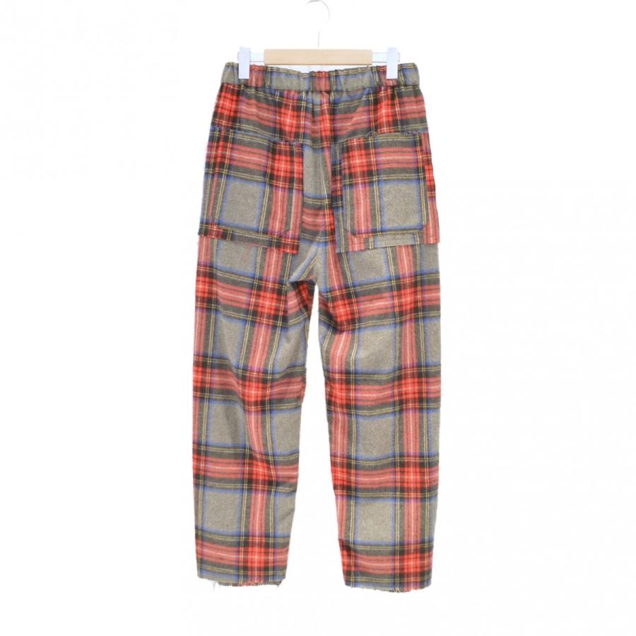 JieDa（ジエダ） / SIDE SLIT FLANNEL EASY PANTS : Proof Of Power