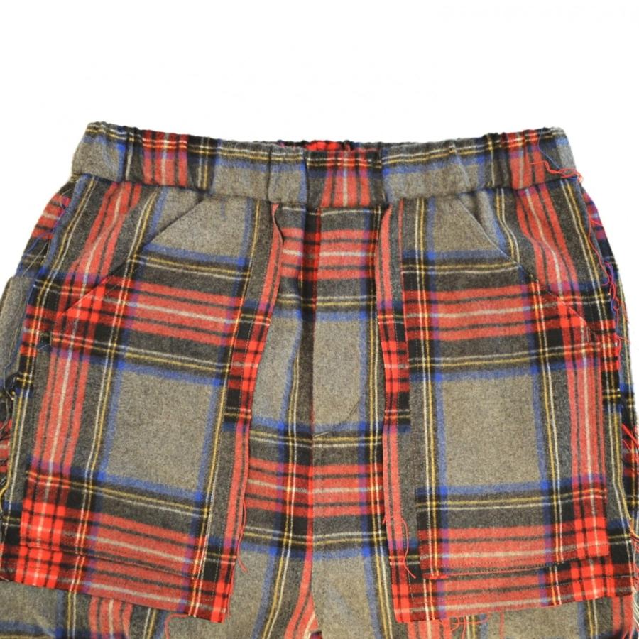 JieDa（ジエダ） / SIDE SLIT FLANNEL EASY PANTS : Proof Of Power