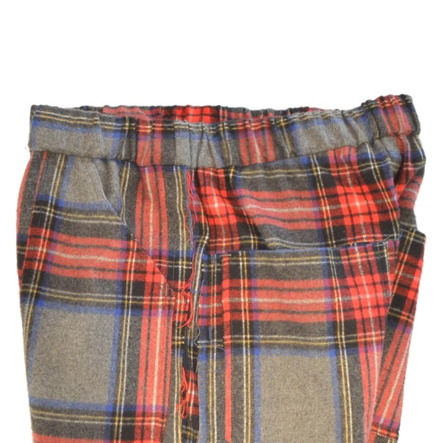 JieDa（ジエダ） / SIDE SLIT FLANNEL EASY PANTS : Proof Of Power