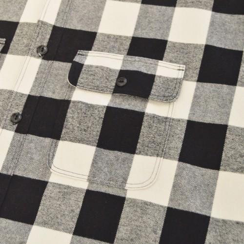 JieDa JieDa(ジエダ) / LONG C.P.O SHIRT(WHITE) : Proof Of