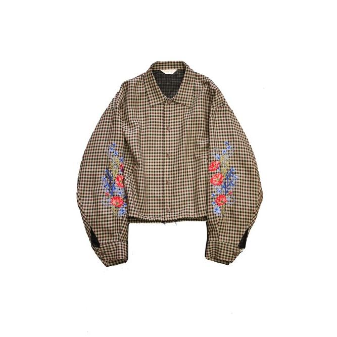 JieDa JieDa(ジエダ) / EMBROIDERY COACH JACKET(BEIGE) : Proof Of  