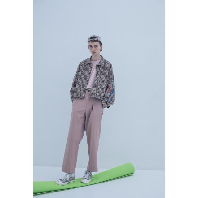 JieDa(ジエダ) / EMBROIDERY COACH JACKET(BEIGE) :jie-19ss-jk07-a