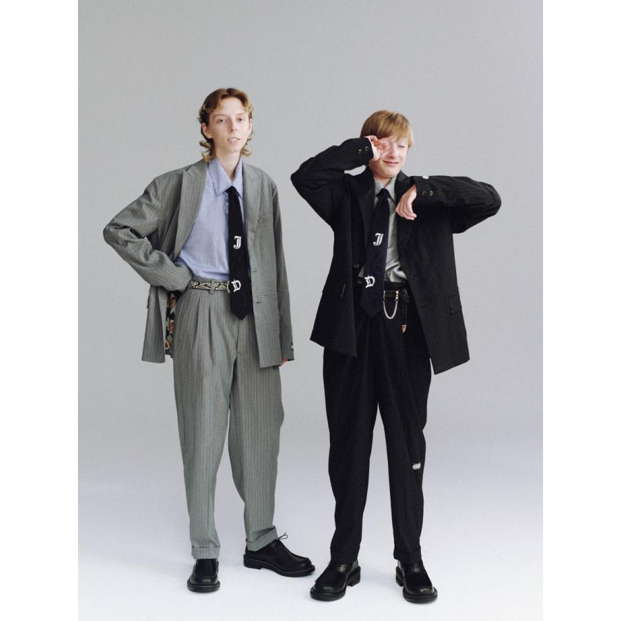 JieDa（ジエダ） / CUT OFF TAILORED JACKET(GRAY) : Proof Of Power
