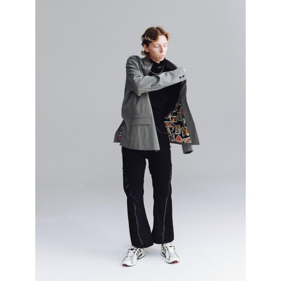 JieDa JieDa(ジエダ) / BOOTS CUT DENIM PANTS (BLACK) : Proof Of