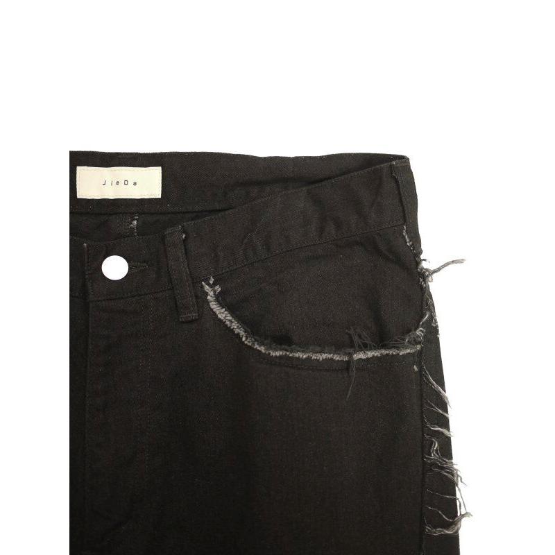 JieDa JieDa(ジエダ) / BOOTS CUT DENIM PANTS (BLACK) : Proof Of