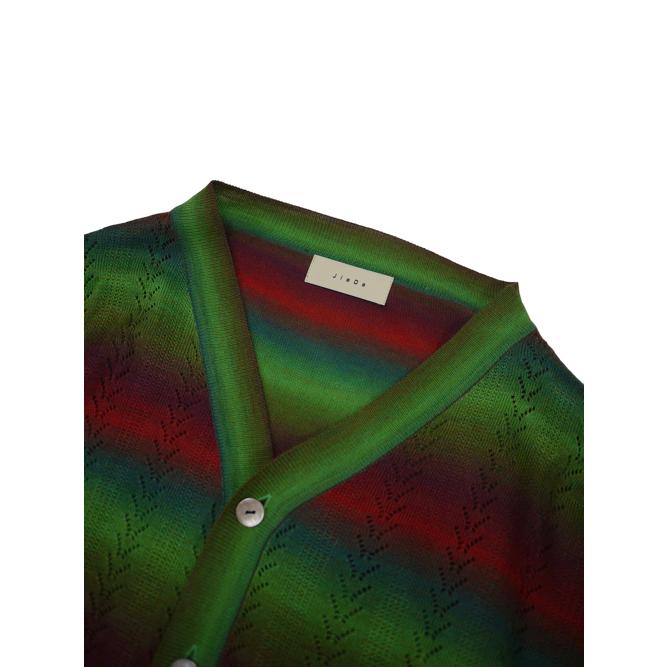 JieDa（ジエダ） / GRADATION CARDIGAN(GREEN) : Proof Of Power 