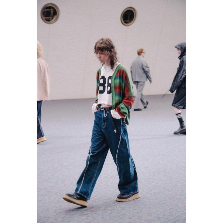 JieDa（ジエダ） / GRADATION CARDIGAN(GREEN) : Proof Of Power 
