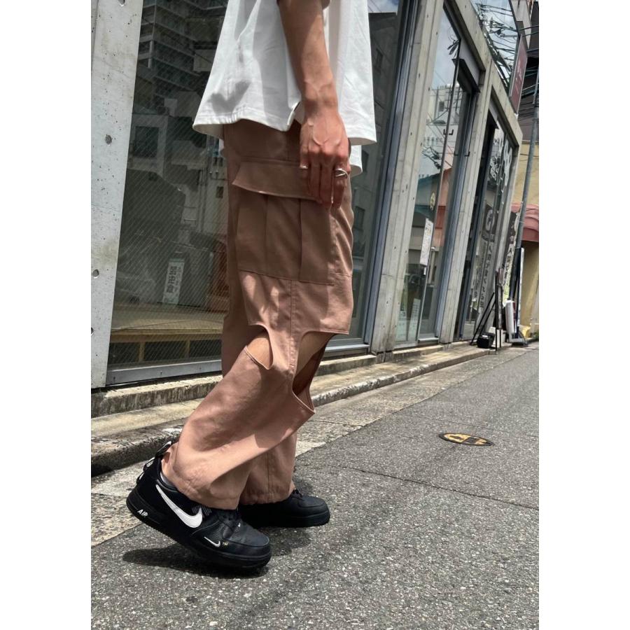 パンツ JIEDA RIPSTOP HOLE CARGO PANTS 2022ss JieDa◇RIPSTOP HOLE CARGO PANTS/カーゴパンツ/2/ポリエステル
