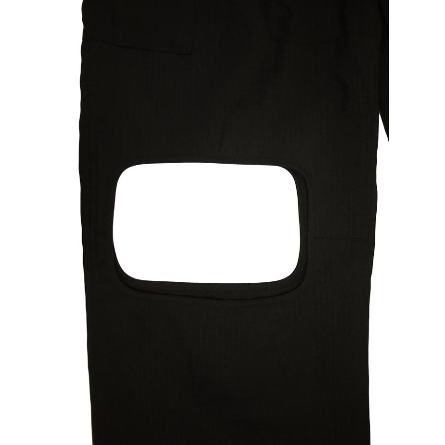 JieDa JieDa(ジエダ) / RIPSTOP HOLE CARGO PANTS(BLACK