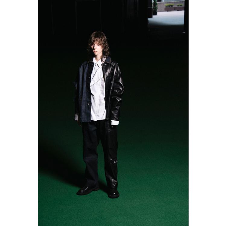 JieDa（ジエダ） / STRIPE ZIP & BUTTON SHIRT (STRIPE) : Proof Of