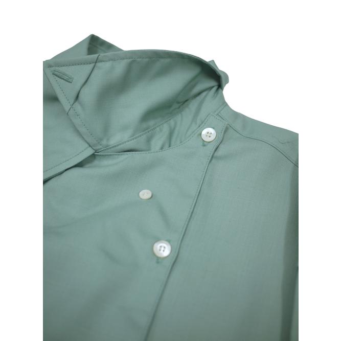 JieDa（ジエダ） / ZIP & BUTTON SHIRT (MINT) : Proof Of Power