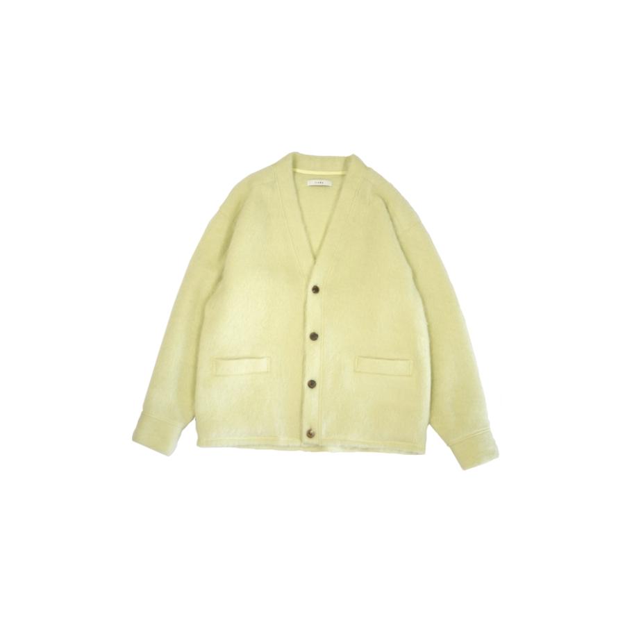 JieDa JieDa(ジエダ) / MOHAIR CARDIGAN (YELLOW) : Proof Of