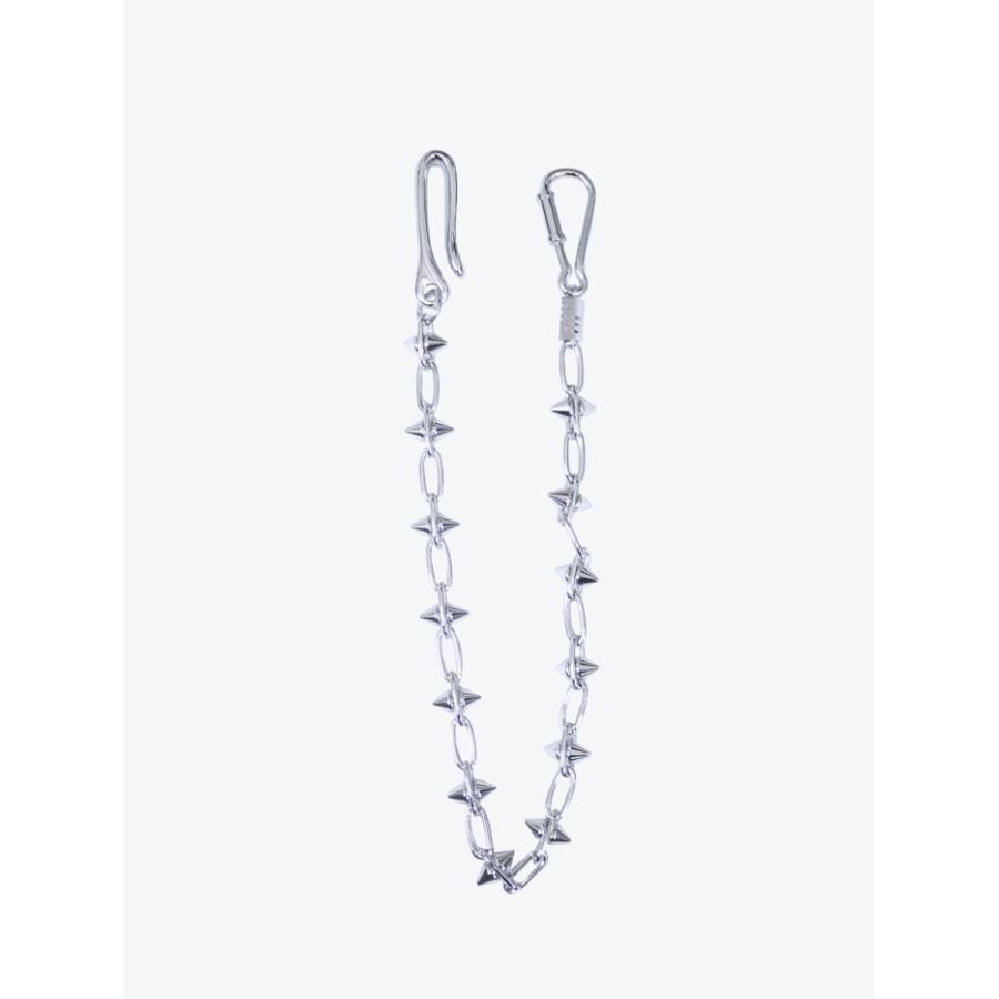JieDa（ジエダ） / STUDS CHAIN 2WAY NECKLACE (SILVER) : Proof Of 
