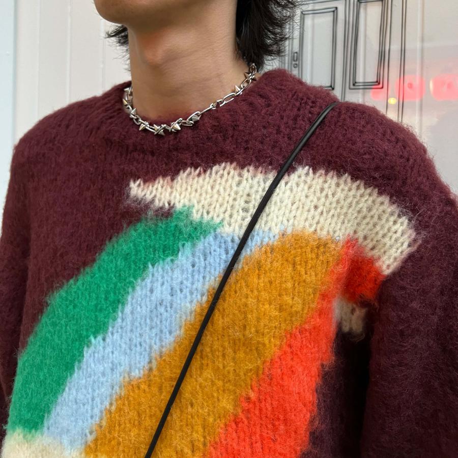 94％以上節約 Jieda MOHAIR RAINBOW KNIT サイズ : 1 asakusa.sub.jp