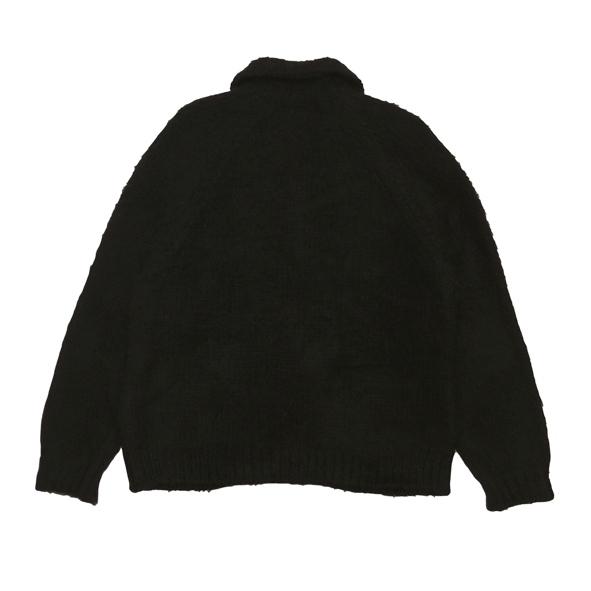 JieDa（ジエダ） / MOHAIR COW CHAN KNIT (BLACK) : Proof Of Power 