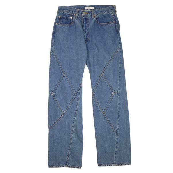JieDa（ジエダ） / PANEL DENIM PANTS (INDIGO) : Proof Of Power 