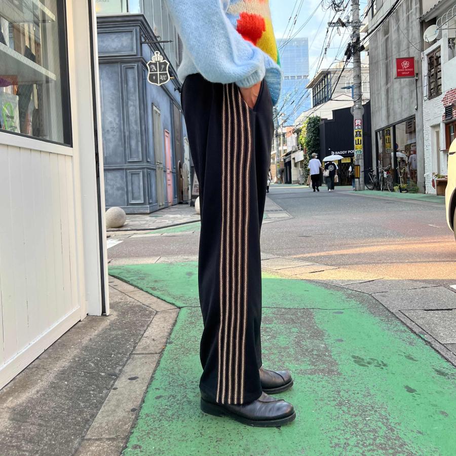 JieDa JieDa(ジエダ) / 5 STRIPE JERSEY PANTS (BLACK) : Proof