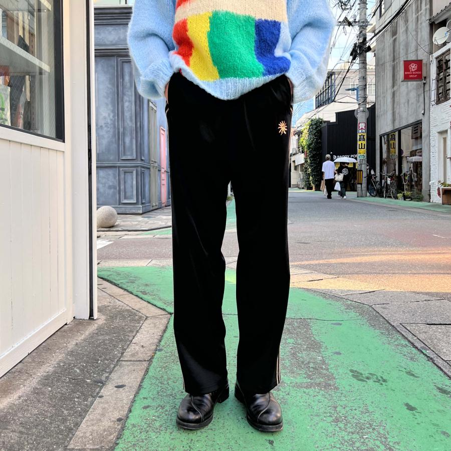 JieDa JieDa(ジエダ) / 5 STRIPE JERSEY PANTS (BLACK) : Proof