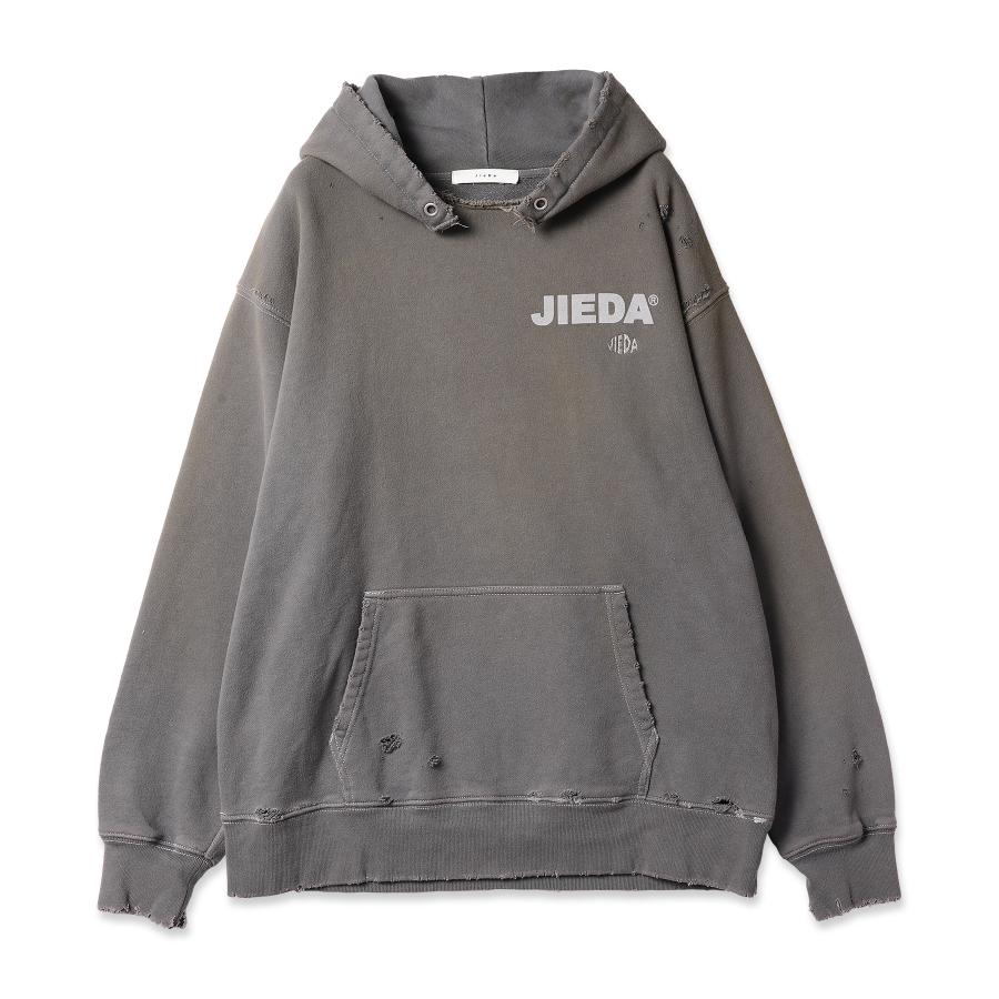 JieDa JieDa(ジエダ) / SWEAT HOODIE (BLACK) : Proof Of Power