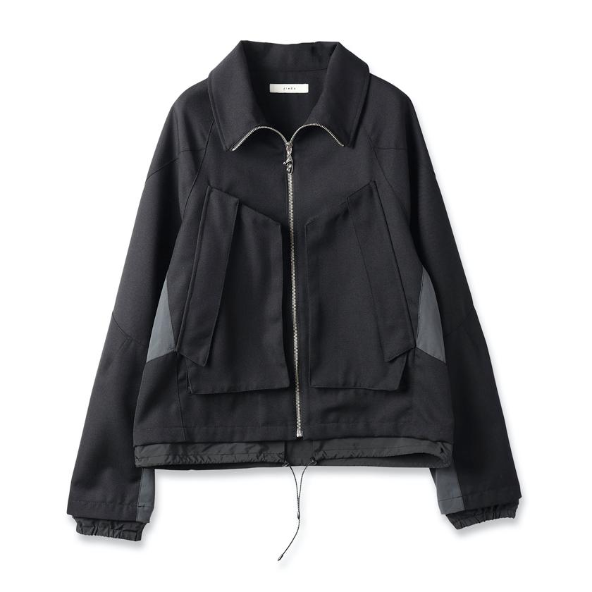 JieDa JieDa(ジエダ) / DRAPING JACKET (BLACK) : Proof Of JieDa JieDa(ジエダ) / DRAPING JACKET (BLACK) : Proof Of
