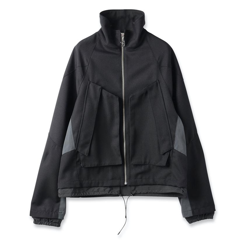JieDa JieDa(ジエダ) / DRAPING JACKET (BLACK) : Proof Of JieDa JieDa(ジエダ) / DRAPING JACKET (BLACK) : Proof Of