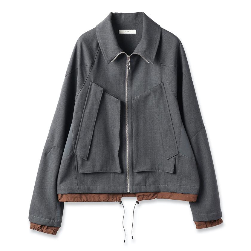 ジエダDRAPING JACKET グレー　ブルゾン JieDa（ジエダ） / DRAPING JACKET (GRAY) : Proof Of Power - 通販