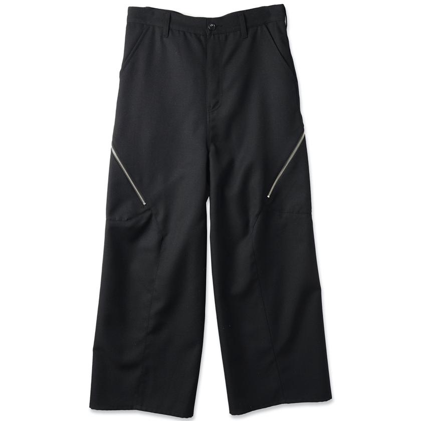 JieDa（ジエダ） / DRAPING OVER SLACKS (BLACK) : Proof Of Power