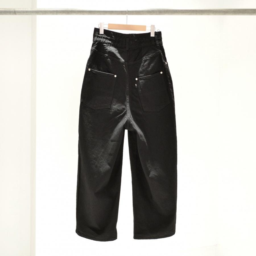 JieDa（ジエダ） / SUPER WIDE DENIM PANTS (BLACK) : Proof Of Power