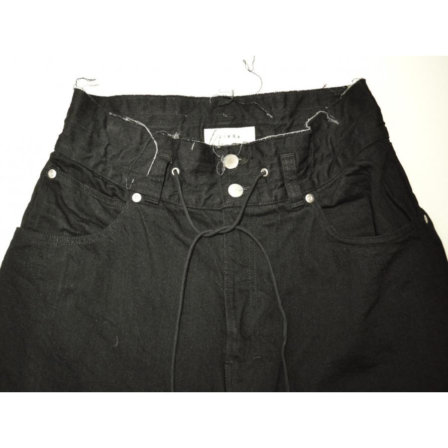 JieDa（ジエダ） / SUPER WIDE DENIM PANTS (BLACK) : Proof Of Power