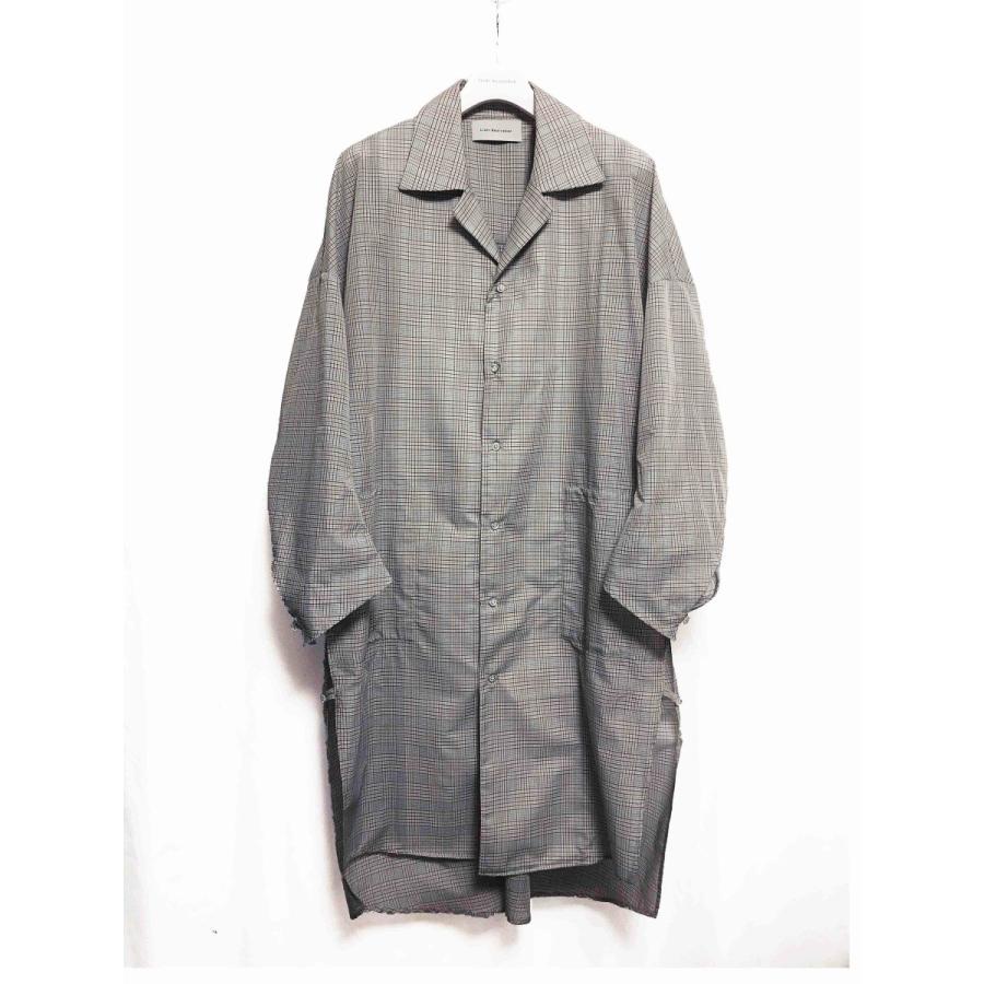 licht bestreben(リヒト ベシュトレーベン) / SHIRT COAT (GLEN CHECK 