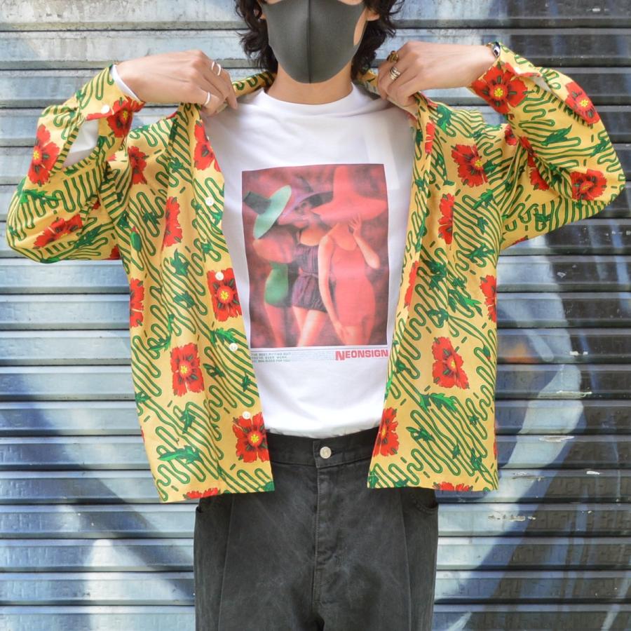 NEON SIGN 幾何学模様の長袖カットソー 楽天市場】ネオン（長さ（袖）長袖）（Tシャツ・カットソー