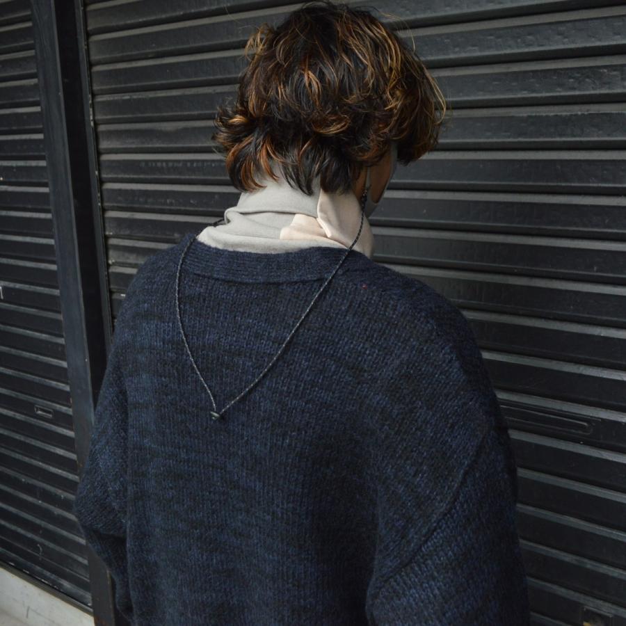 neon sign モヘアカーディガン NEON SIGN SIGN(ネオンサイン) / Ne QUILTED MOHAIR CARDIGAN