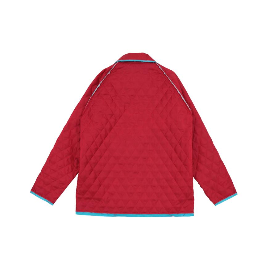 NEON SIGN（ネオンサイン） / Inside Out Quilting Jacket(RED×BLUE