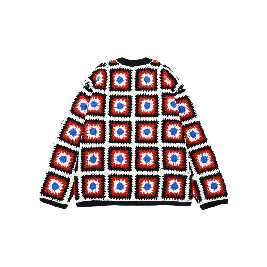 NEON SIGN（ネオンサイン） / Crochet Sweater (RED/BLACK) : Proof Of 