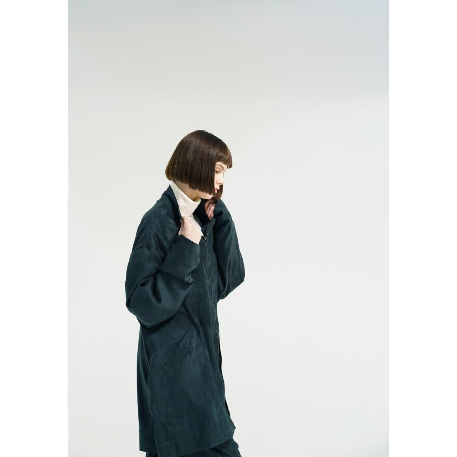neverlamp(ネバーランプ) / SUEDE TRACK BLOUSON (GREEN