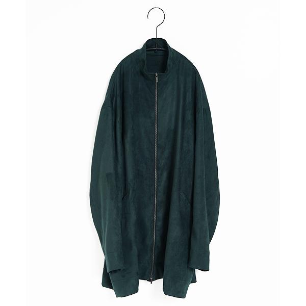 neverlamp(ネバーランプ) / SUEDE TRACK BLOUSON (GREEN