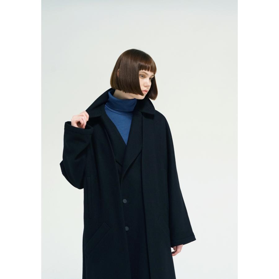 neverlamp/コート neverlamp(ネバーランプ) / doublecolor coat(BLACK) : Proof Of