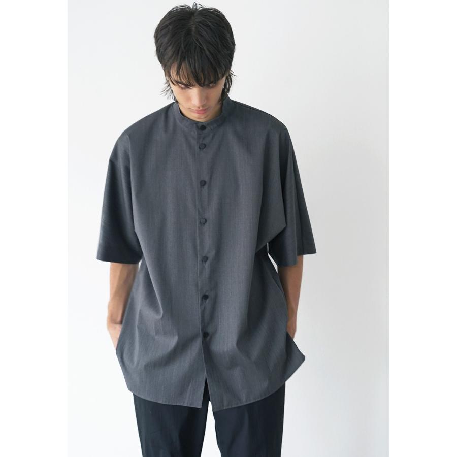 neverlamp(ネバーランプ) / standcolor shirt (GRAY) : Proof Of Power