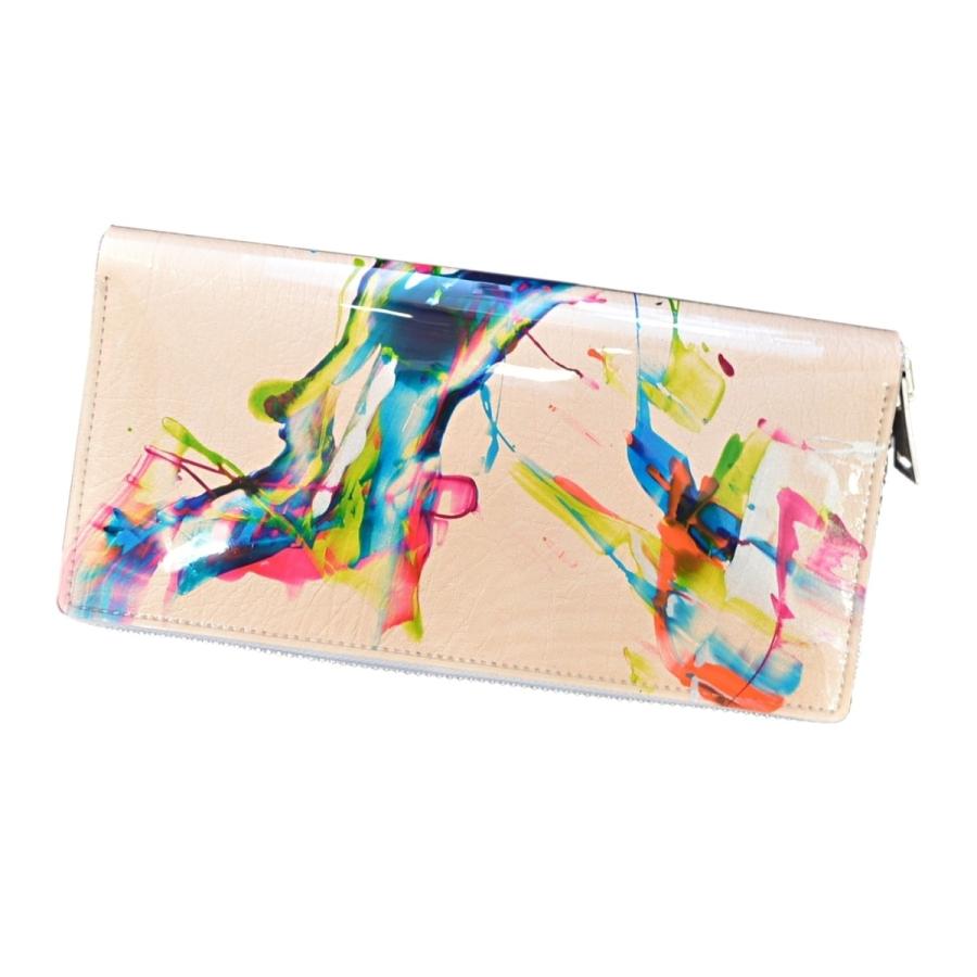 macromauro（マクロマウロ） / NUME paint wallet jumbo (長財布 