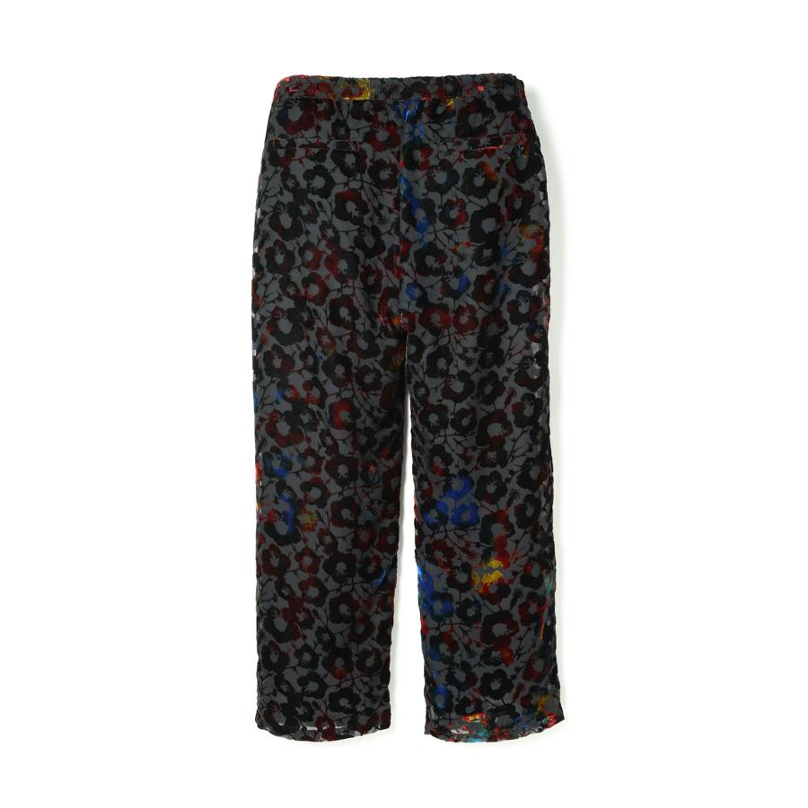 tuitaci ICIRIAN VELVET PANTS / ベルベット パンツ TUITACI(ツイタチ) / ICIRIAN VELVET PANTS (BLACK) : Proof Of