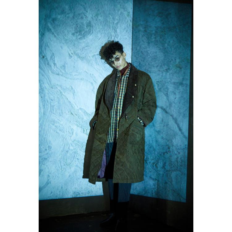 TAUPE（トープ） キルティングラウンジラップコート(BROWN) : Proof Of