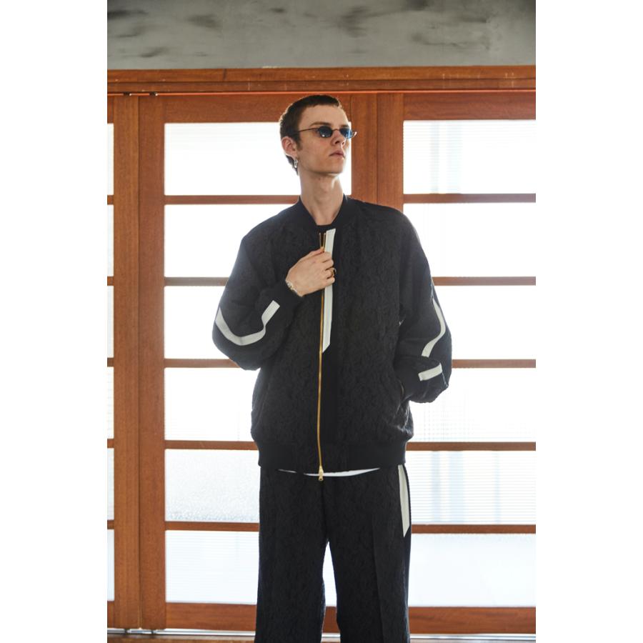 TAUPE(トープ) / PEISLEY JQ BOMBER JACKET (BLACK) : tpm24102001-blk  