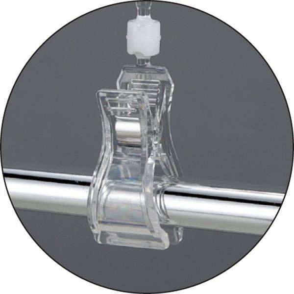 POP(ポップ)取付器具 | ポップ取付器具 横型クリップ&クリップ 【1個